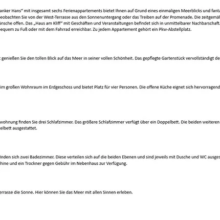 公寓 Trutz Blanker Hans - Duenenstr 19, App 9